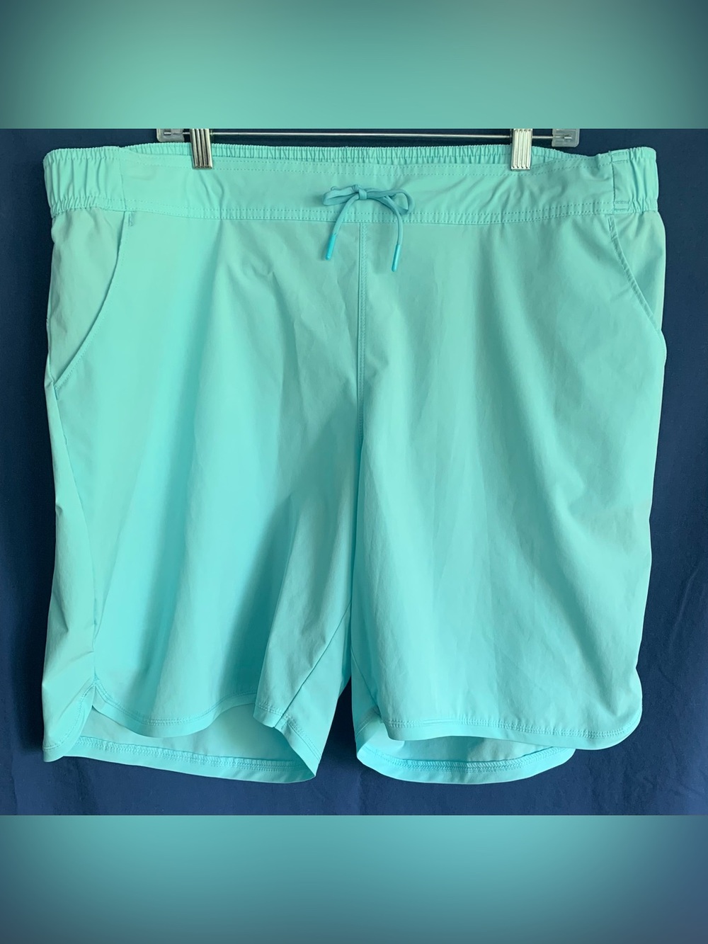 Land’s End Women’s Aqua Performance Cover Up Drawstring Swim Shorts